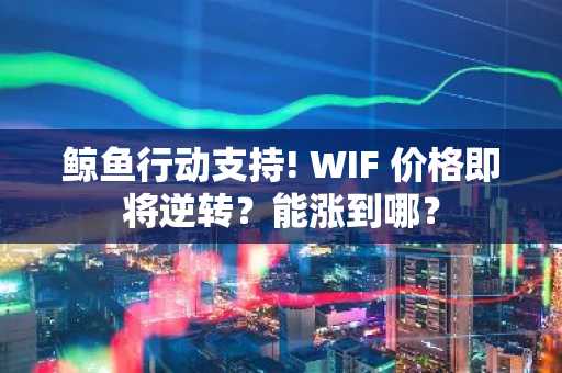 鲸鱼行动支持! WIF 价格即将逆转？能涨到哪？